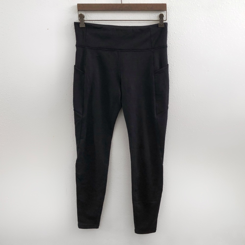 ATHLETA Athleta Altitude Edge Stash Tight in Polartec Power Stretch Size Medium‎